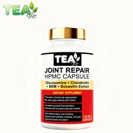 TEAfit Joint Repair supplement Glucosamine Chondroitin HPMC MSM Complex Capsules to support joint an