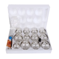 加厚中医拔罐家用拔罐器拔罐器玻璃罐吸湿罐套装拔气罐Thickened traditional Chinese medicine cupping machine, household cupping m
