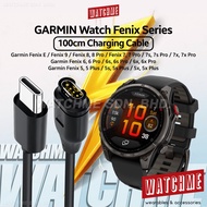 Charger for Garmin Watch Fenix 9 8 7 6 5, Charging USB Cable 100cm (fenix E Pro, fenix9 fenix8 8pro 