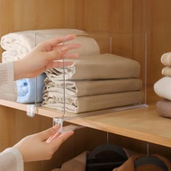 Separator Transparent Acrylic Bag Cabinet Clothing Baffle Storage Separator Shelf Separation