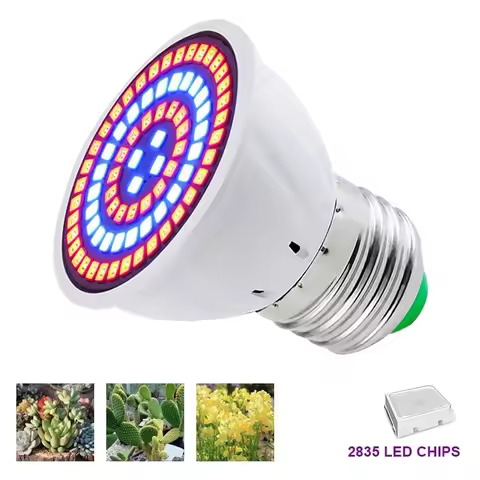 Led Grow Bulb E27 MR16 GU10 110V 220V Full Spectrum LED Plant Hydroponic Growth Light Phyto Lamp Ind
