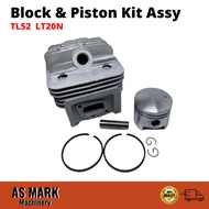 Cylinder Block TL52 / LT20N Brush Cutter  Mesin Rumput Cylinder Piston Assy