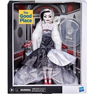 (Not Mint Box) HASBRO Disney Princess Style Series Cruella De Vil Fashion Doll with Accessories
