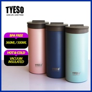 Original TYESO Tumbler Stainless Steel Insulated Travel Office Vacuum Tumbler Leak-proof 360ml/500ml