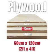 💥HOT DEAL SOLID Lightweight Plywood (2ft x 4ft) 15mm Thickness Board Customizing to sizes