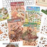 Arrive The Next Day Infeel.mePET3D Three-Dimensional Landscaping Sticker Today's Business Second Bom