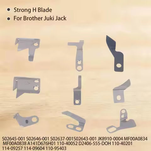1PCS Strong H Blade S02645 S02646 S02637 S02643 Jk8910-0004 Mf00a0834 Mf00a0838 Moving Knife Fixed K
