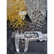 ROUND WIRE BAG RING 1/6 CM - 2 CM / DOZEN