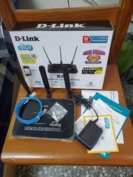 D-Link 無線寬頻 雲端 路由器 IP分享器 Wi-Fi無限延伸 高增益天線 300Mbps (中文管理介面)