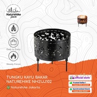 FIRE PIT / GRILL / BBQ TUNGKU KAYU BAKAR CAMPING NATUREHIKE NH21JJ102 - Cam Store55