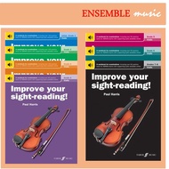 Improve your sight-reading! Violin - Initial-Grade 1, Grade 2, Grade 3, Grade 4, Grade 5, Grade 6, G