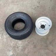 18X9.50-8 8 inch ATV tire with aluminum rim suitable for ATV, 4 wheeler, road tire wear-resistant wh