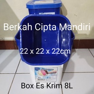 premium Box Es Krim Bekas 8L kotak es krim ember es krim bekas