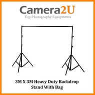3m X 3m Heavy Duty Backdrop Stand With Bag