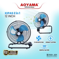 AOYAMA IRON FAN TORNADO FAN/ IRON FAN/ 12 MONTHS WARRANTY/ AOYAMA IRON FAN/ FAN/ STANDING FAN/ CAN B
