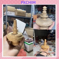 Bamboo bird cage old bamboo Pkchim round crested bird cage bird cage accessories
