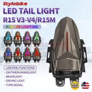 Yamaha R15 V3 R15 V4 R15M LED Tail Light Integrated Tail lamp Lampu Belakang Stop Tail Lamp High Pow