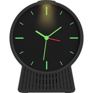 Core Innovations Retro Style Alarm Bluetooth Speaker Table Clock, Black