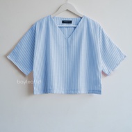 Bayleaf.id Claire Striped Blouse