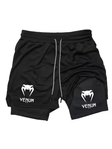 2026 Summer Sports Shorts 2-in-1 Gym Running Shorts Slow Running Casual Sportswear Fitness Double La