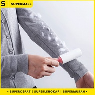 SUPERMALL Roll Debu Mini - Pembersih Debu Bulu Kotoran Baju Sofa Kasur