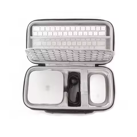 Protective Hard Case for 2024 Mac Mini M4 and Accesserios Carrying Bag Suitable for Mac Keyboard Mac