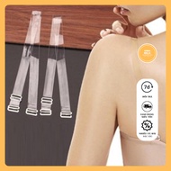 Bra Straps Set Of bag Transparent Straps, Pho, Vermicelli, Super Tough Plastic