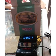 Volt meter + clock ready