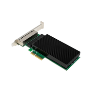 2.5G Gigabit Network Card 4 Port RJ45 for I226 Chip PCI-E X4 Server Gigabit Ethernet NIC I226-T4 for