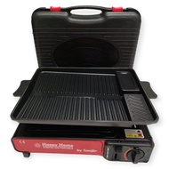 Kompor Gas Portable Happy Home Paket Bbq Yakiniku Grill Pan