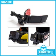 GoPro Full Face Helmet Chin Mount Holder for GoPro Hero 9 8 7 Yi 4K Insta360 Camera Strap Flodable F