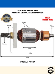 OEM Hitachi/ Hikoki Armature Spare Part for Power Tools PDA100D/PDA100M/G/G18SE2/G18SE3/C7/C9/H41/PH