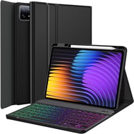 Vỏ bàn phím cho Xiao Mi Pad 7 / Pad 7 Pro 11.2 inch 2024 máy tính bảng 7 màu đèn nền cầu vồng có thể