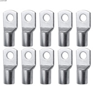 LUCKYUMY 10Pcs Wire Nose Terminal Crimp 16-35mm2 SC16-6 SC25-6 SC35-6 Bolt Hole SC Type