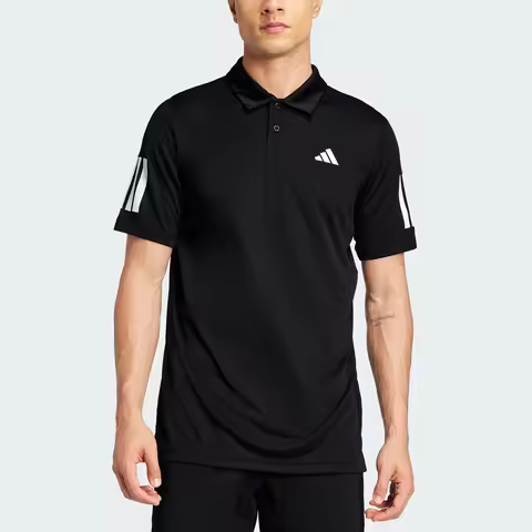 Adidas genuine summer men's lapel knitted tennis short sleeved polo shirt JG0985