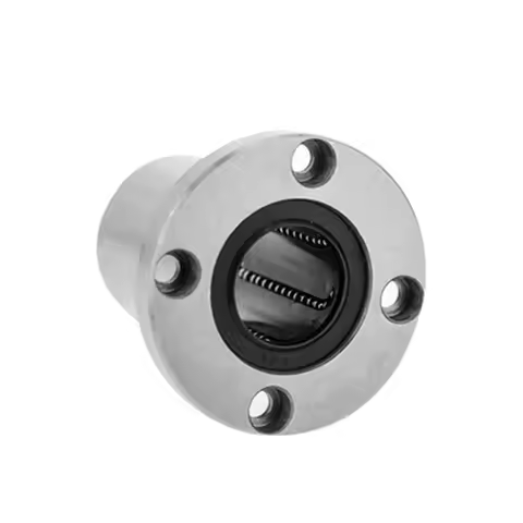 1PCS 6mm/8mm/10mm/12mm/13mm/16mm/20mm/25mm LMF Series LMF8UU/LMF10 Round Flange Coupling Linear Moti