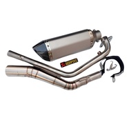 ชุดท่อ CBR150R ปี 2019-2021 ท่อแต่ง cbr150r+อาคาโพวิค 14 นิ้ว