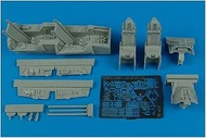 Iris ARS4454 1/48 General Dynamics F-16D Fighting Falcon Block 30 Cockpit Set (for Hasegawa) Plastic