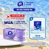 [LIVESTREAM EXCLUSIVE -1 LOT] Vinda Deluxe, Prestige 4D 3-layer premium toilet paper (8 Rolls) Vinda