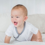 Lagom Kids Vit Kimono Short Sleeves Onesie