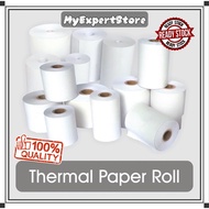 Receipt Thermal Paper 80mm X 60mm X 12mm 80x60 Thermal Paper Roll 57mm x 40mm x 10mm ( 57x40 )Credit