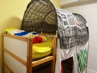 IKEA kids loft/ bunk bed 兒童高架床 Emmas mattress