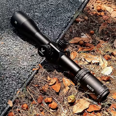 MARCH SK 3-15x44 FFP Tactical Caza Riflescope Spotting Lunetas for Rifle Hunting Air gun Airsoft Opt