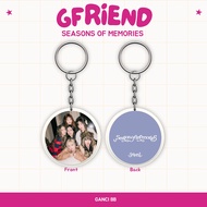 GANTUNGAN Keychain GFRIEND SEASONS OF MEMORIES REVERSIBLE KEYCHAIN KPOP UNOFFICIAL EUNHA UMJI KEYCHA
