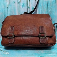 Country Hide Messenger Crossbody Bag - Second hand Authentic / pre-loved [Free Shipping]