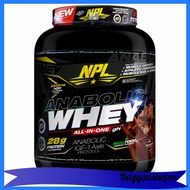 Halal Fitness Supplement: NPL Anabolic Whey gH for Muscle Growth and Performance - 4lbs/2lbs (1.8kg/