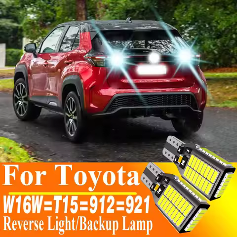 2pcs W16W T15 921 LED Canbus Reverse Light Bulbs Backup Lamps for Toyota Yaris Vitz Prius FJ Cruiser