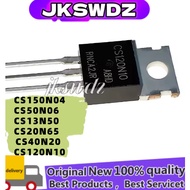 5PCS NEW 100% quality CS150N04 CS50N06 CS13N50 CS20N65 CS40N20 CS120N10 TO-220 Power Tube 120N10 tra