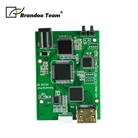 AHD TVI CVI CVBS to HDMI VGA CVBS Video Convertor 4 in 1 HD 1080P Video Signal Converter Module mode