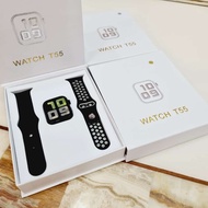 tali jam tangan smartwatch t500 t55 t500plus hitam fullblack smart watch strap